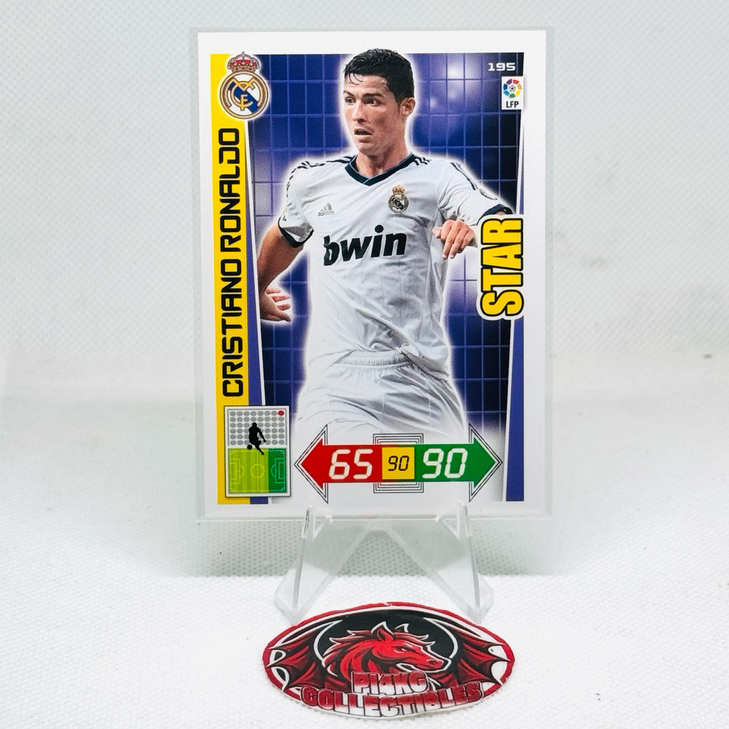 [SUPER RARE] Thẻ bóng đá Ronaldo Star Panini Laliga 2012/13 (Tặng thẻ ngẫu nhiên + toploader + sleev