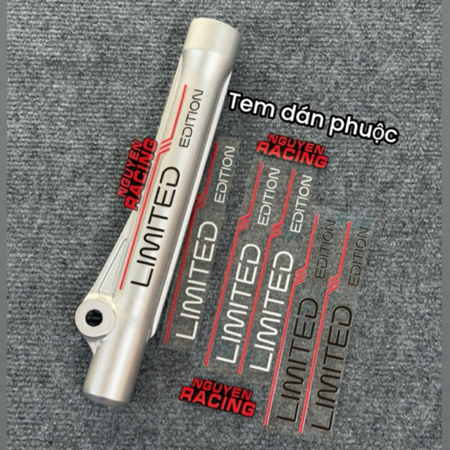 Tem dán phuộc LIMITED EDITION chất liệu UV-DTF ( 2 tem )