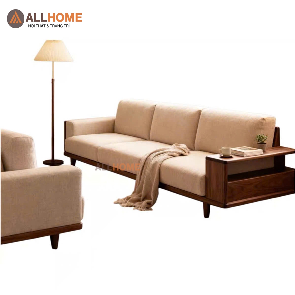 Sofa Gỗ Mây G20 ALLHOME Kiểu Dáng Hiện Đại Cao Cấp , Làm Theo Kích Thước Đặt Hàng