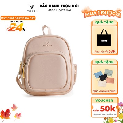 Balo da nữ mini siêu dễ thương VACHINO-BG030