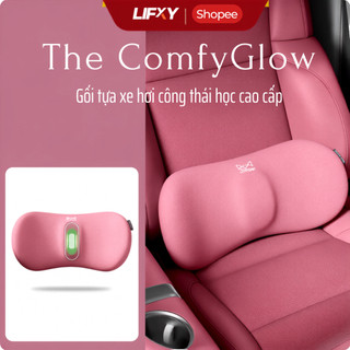 Gối Tựa Lưng Ô Tô Cao Cấp Êm Ái Giảm Đau Thắt Lưng Memory - Foam The ComfyGlow