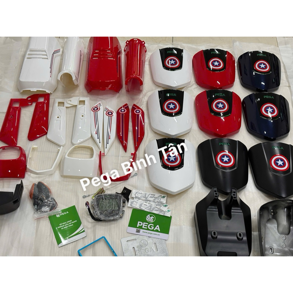 Nhựa cốp trước xe điện PEGA CAP AS hàng chính hãng