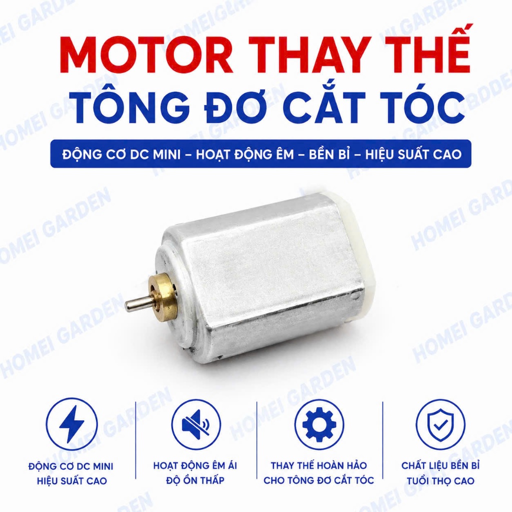 Motor mô tơ thay tông đơ 3V 3,7V 7200 8000RPM ZSZ F39 F52 công suất lớn - HM0089
