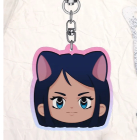 Arcane Caitlyn doubble-sided keychain
