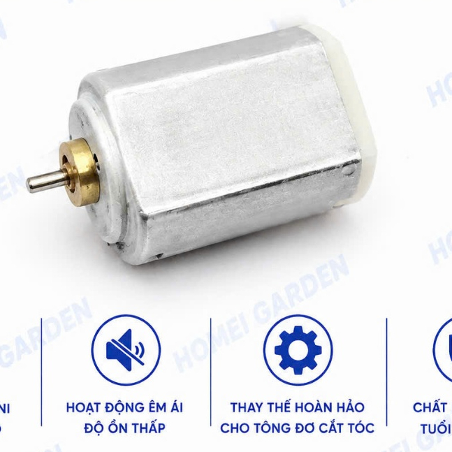 Motor tông đơ 3,7V 7200RPM 8000RPM thay cho ZSZ Kemei - HM0091