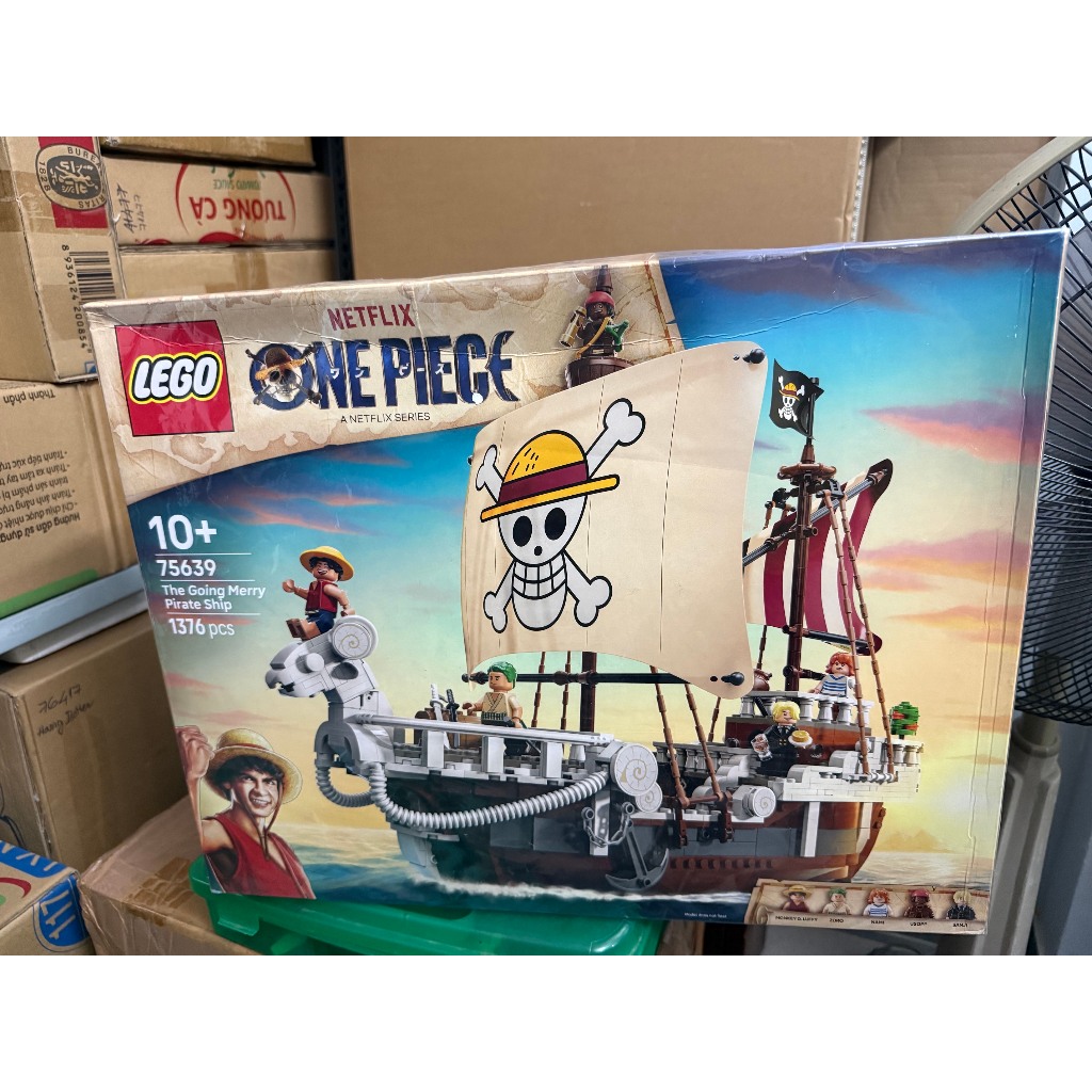 Mô hình One Piece - 75639 - The Going Merry Pirate Ship - Lego [HỘP CẤN]