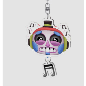 Music Man Connection Keychain - FNAF Security Breach