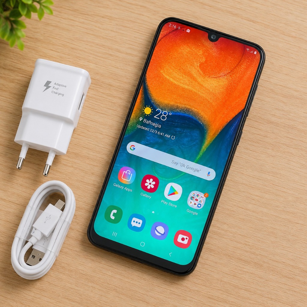 Điện thoại samsung a30 máy cũ , full chức năng , màn to , tặng sạc