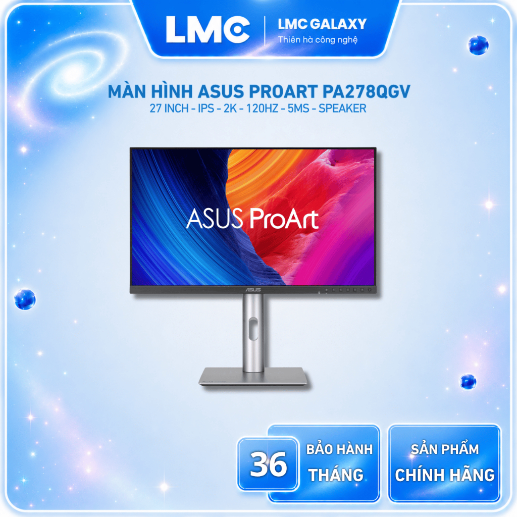 Màn hình Đồ Hoạ ASUS ProArt PA278QGV (27 inch - IPS - 2K - 120Hz - 5ms - Loa)