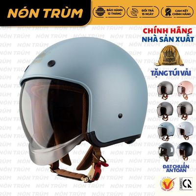 Mũ Bảo Hiểm 3/4 Royal M139 Có Kính Âm Chính Hãng, Size M L XL XXL, Bảo Hành 12 Tháng Nhà Sản Xuất