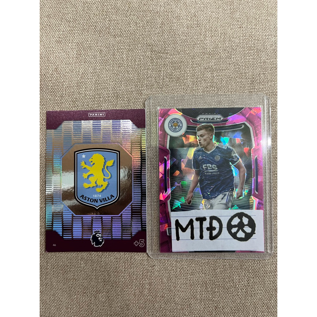 Thẻ Panini AXL 2025 Plus - Logo Aston Villa