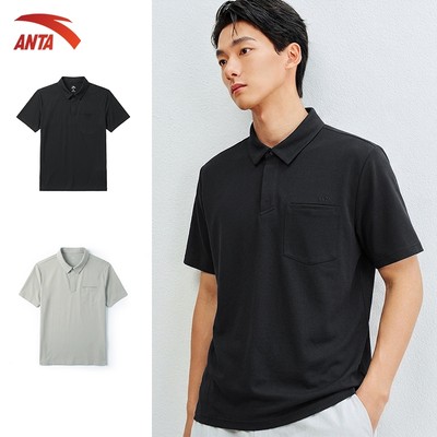 ANTA Nam Business Áo polo tay ngắn Thể Thao Short Sleeve Polo Shirt Pickleball Tập Gym Tennis 1526A7105