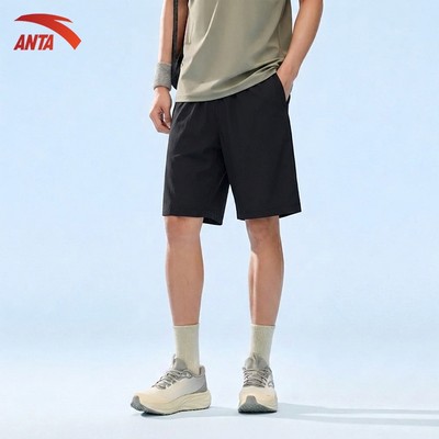 ANTA Quần Short Nam Thể Thao Quần đùi lửng nam chạy bộ tập gym pickleball tennis Thoáng Mát, Khô Nhanh 1526B7514