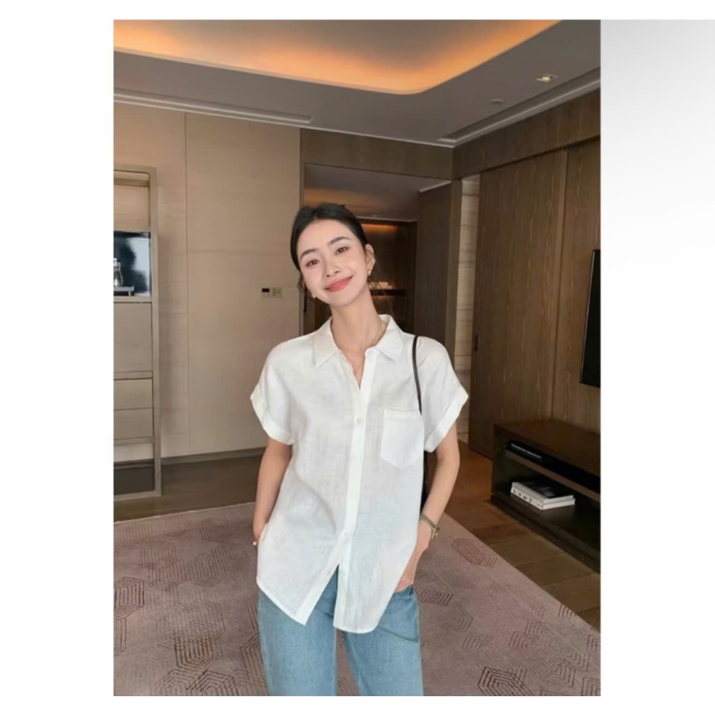 (A001) - ÁO SƠ LINEN
