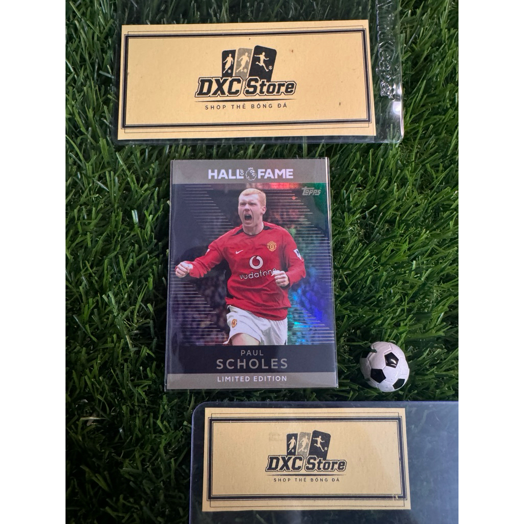 [ CHÍNH HÃNG ] - HALL OF FAME - TOPPS PREMIER LEAGUE 2026 - PAUL SCHOLES (MANCHESTER UNITED)