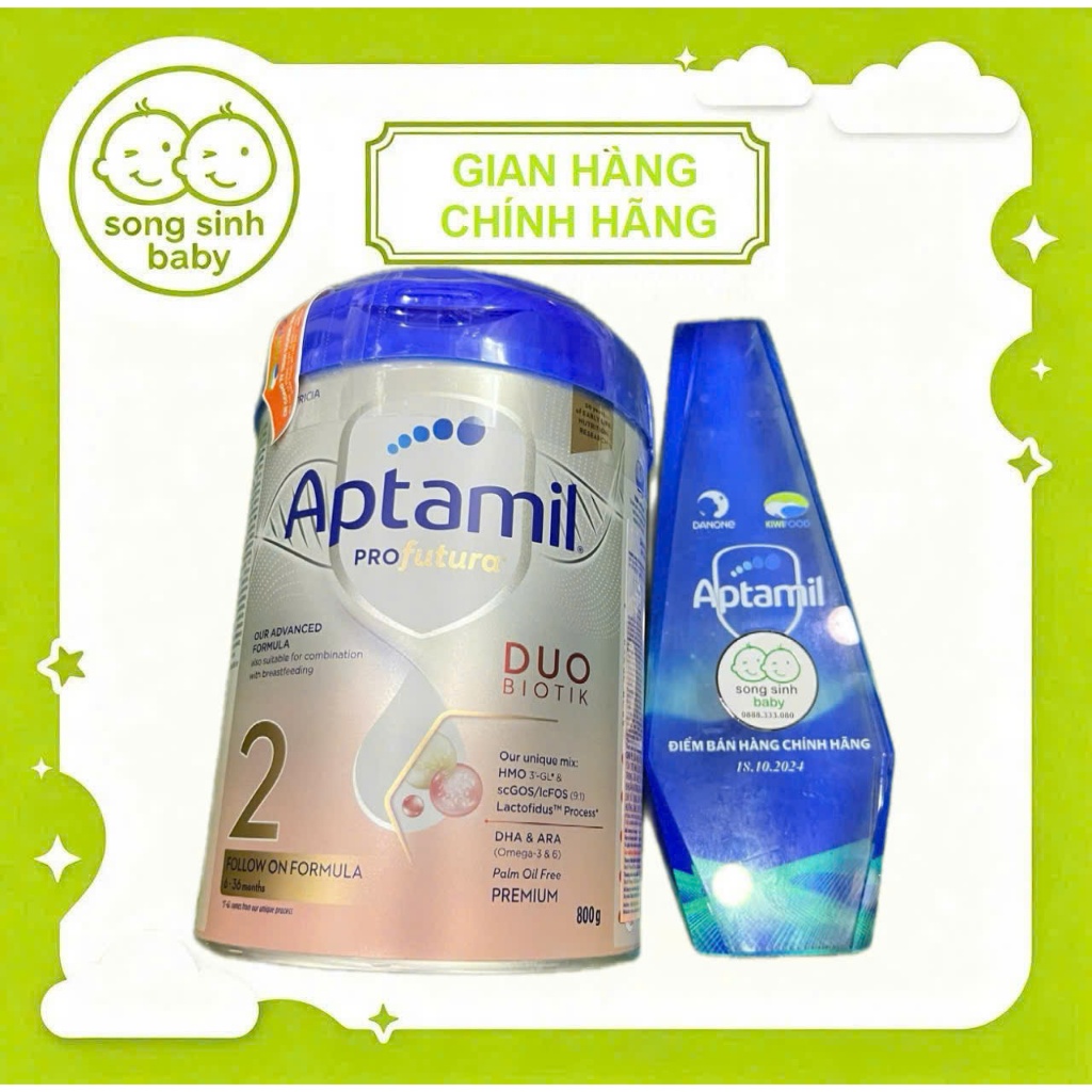 HÀ LAN Sữa Bột Aptamil Profutura Duobiotik Hà Lan 1.2 Chính Hãng Giúp Bé Tiêu Hóa Khỏe Mạnh