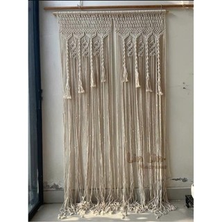 Rèm cửa macrame vintage decor