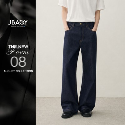 Quần jean nam Bootcut ống loe nhẹ Raw Denim JBAGY - JJ2602