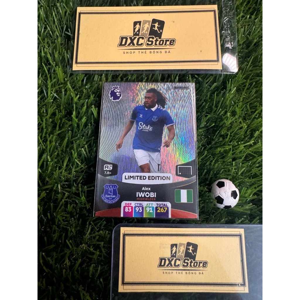 [ CHÍNH HÃNG ] - LIMITED EDITION - PANINI ADRENALYN XL PREMIER LEAGUE 2024 - ALEX IWOBI (EVERTON)