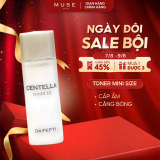 Nước Hoa Hồng Dr.Pepti Centella Toner Ex Mini Dịu Da Cấp Ẩm Hỗ Trợ Phục Hồi Da 30ml