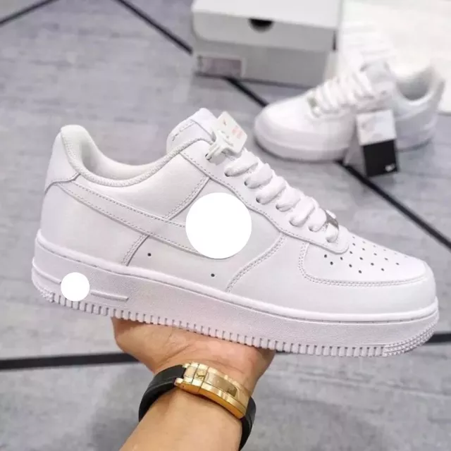 Giày thể thao full  trắng cổ thấp , Giày Sneaker Full Trắng Nam nữ tặng full box.