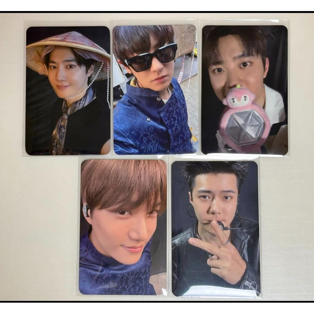 CARD EXO LUCKY DRAW TAIPEI ONLINE ÁO DÀI
