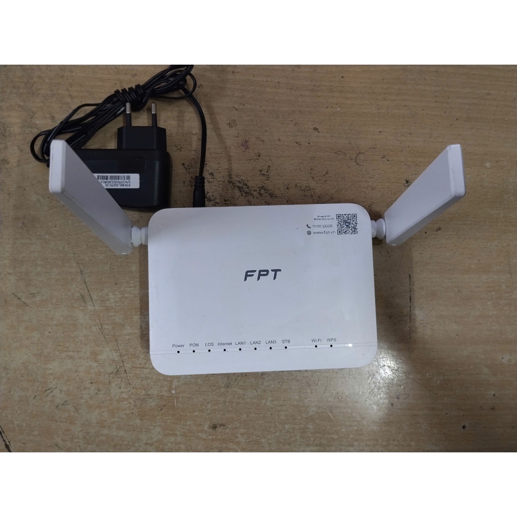 (Hàng Cũ) Modem Phát Wifi Quang  FPT Wifi 6 ZTE F6201B  AX3000GZV2.