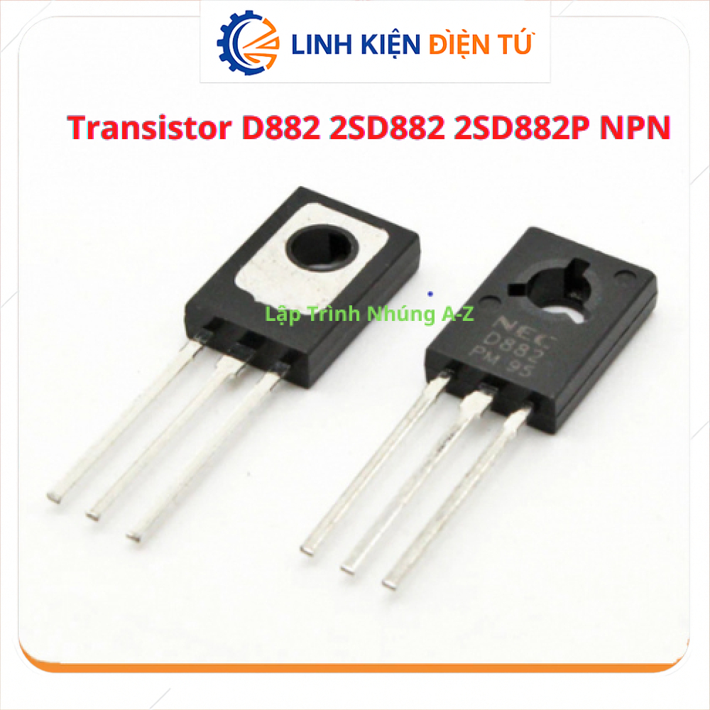 [Linh Kiện Điện Tử][89] Combo 10 Chiếc Transistor D882 2SD882 2SD882P NPN
