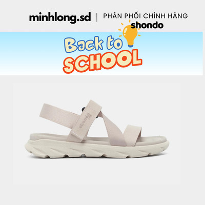 Giày sandals Nữ Shondo Lite quai chéo hồng F6S9570