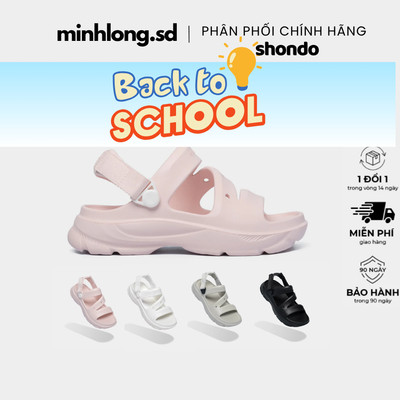 Giày sandal Shondo FX nhựa đúc nguyên khối Nam Nữ FX
