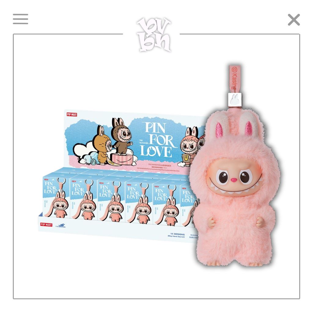 Hộp mù ngẫu nhiên The Monster Pin For Love N - Z LABUBU POP MART