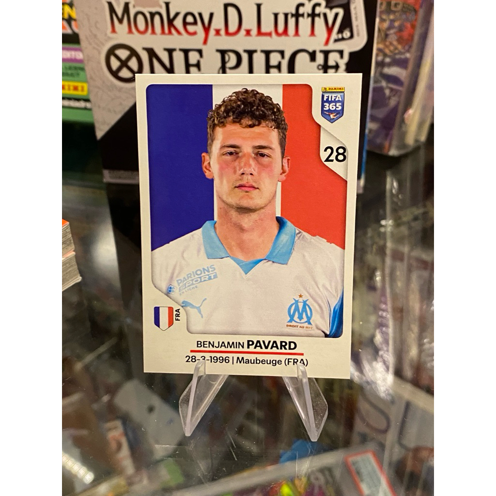 [NGƯỜI GHI SIÊU PHẨM ĐẸP NHẤT WC2018] Sticker Cầu Thủ Người Pháp Đẹp Trai PAVARD Panini 365 2026 Bas