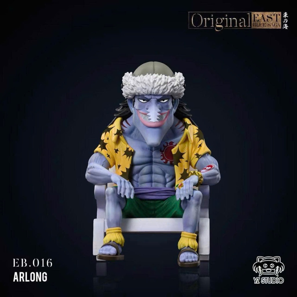 Mô hình Resin WCF chính hãng Yz Studio One Piece East Blue Saga Team Người Cá Arlong EB016 Arlong