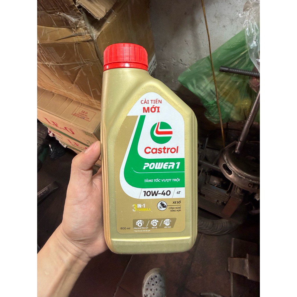 Dầu Nhớt Castrol power1 xe số