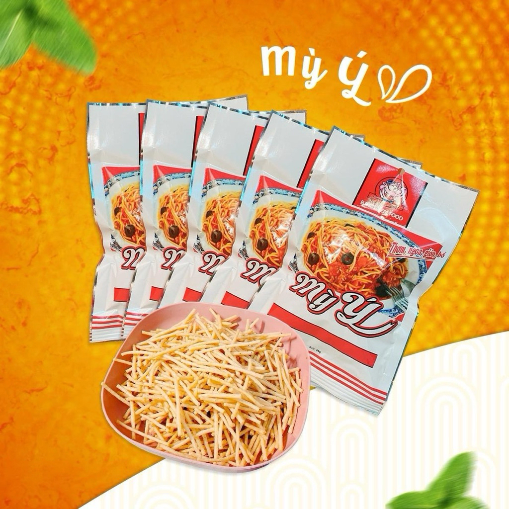 3AE Food Snack Mì Ý Giòn Giòn Ba Anh Em Food Combo 30 Gói x 26 Gram Hương Vị Tuyệt Vời Cho Tuổi Thơ