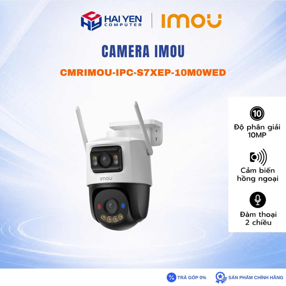 Camera IMOU Cruiser Dual 2  IPC-S7XEP-10M0WED 10MP ( 5MP+5MP)