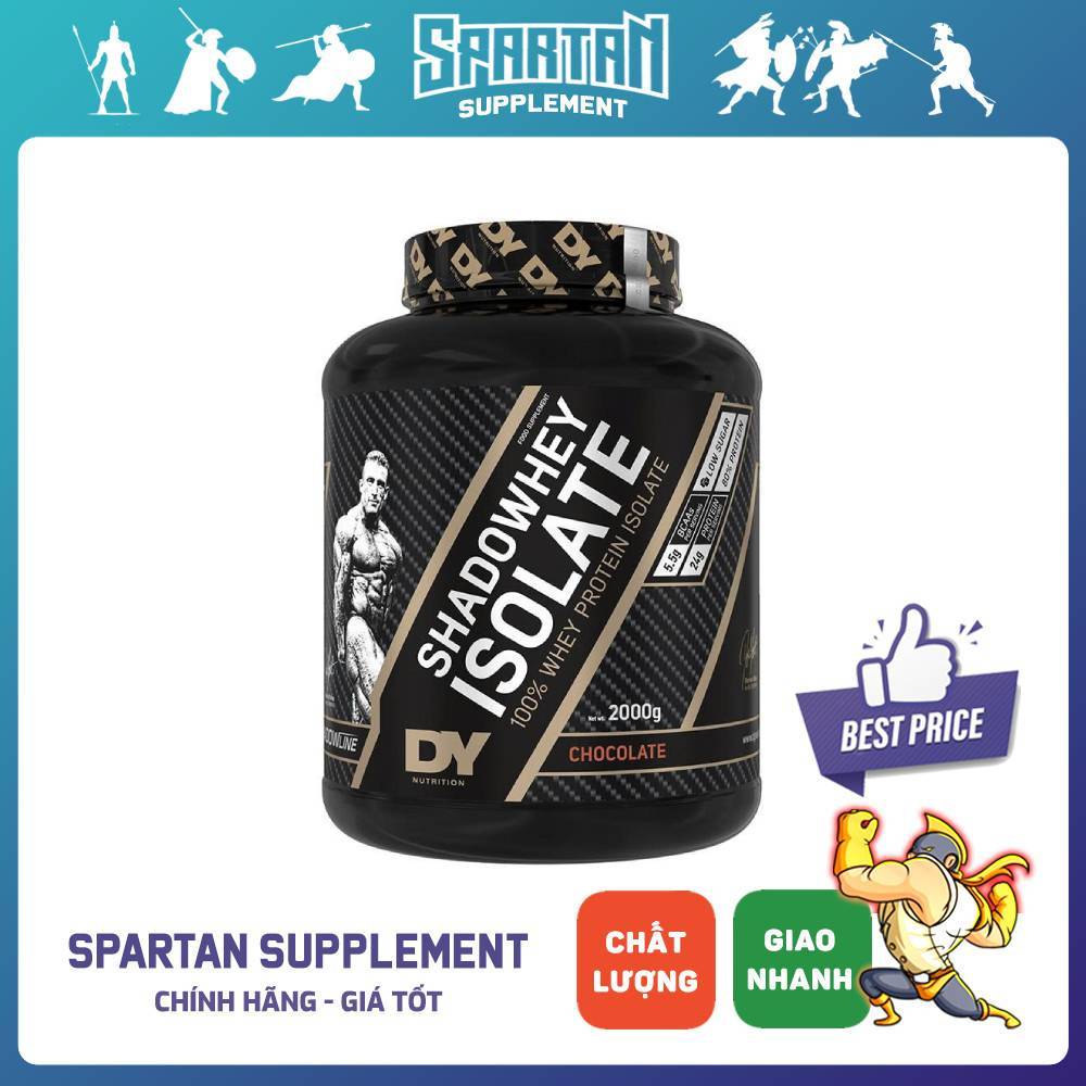 DY Whey Protein Shadowhey Isolate 2kg 66 Servings Bột Protein Dạng Isolate