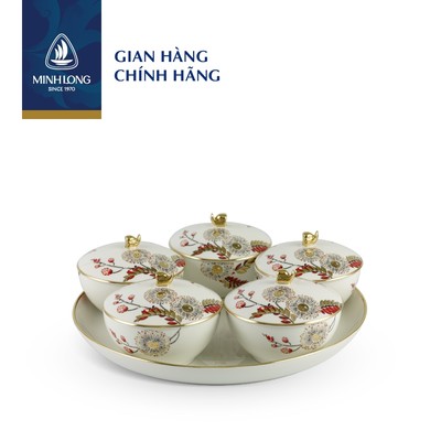 Khay Mứt Sứ Cao Cấp Minh Long 31.5 cm - Misc Assortment IFP - Thiên Kim
