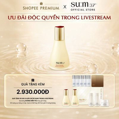 [KOLx SU:M37] Nước thần chống lão hoá sớm thế hệ mới Secret Essence Advanced Treatment 80ml