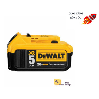 Pin dewalt 18/20v max 5ah xr li-ion dcb184, dcb184g - chính hãng - sku dcb184 dcb184g