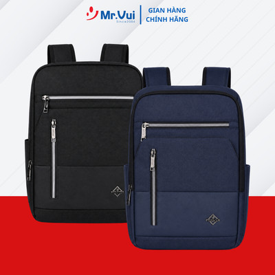 Balo laptop MR VUI 1072 chống thấm, nhiều ngăn, đựng laptop 14 inch, nhẹ, bền