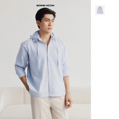 [New8] Áo Khoác Relaxed Nón Rời Chất Liệu Oxford Linh Hoạt Thoải Mái, AK0116 SOME HOW STORE