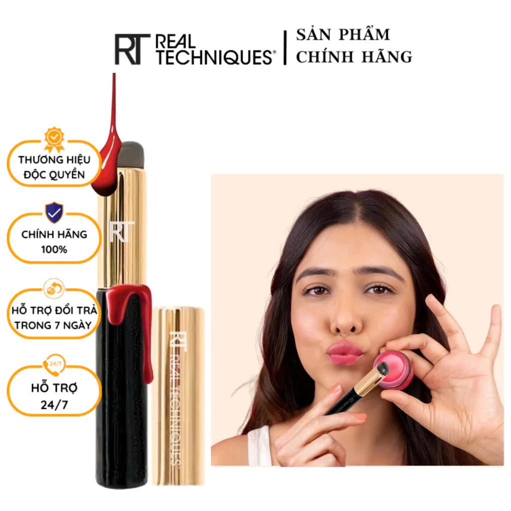Cọ Silicone Đánh Son Môi RT Real Techniques Silicone Lip Brush RT623