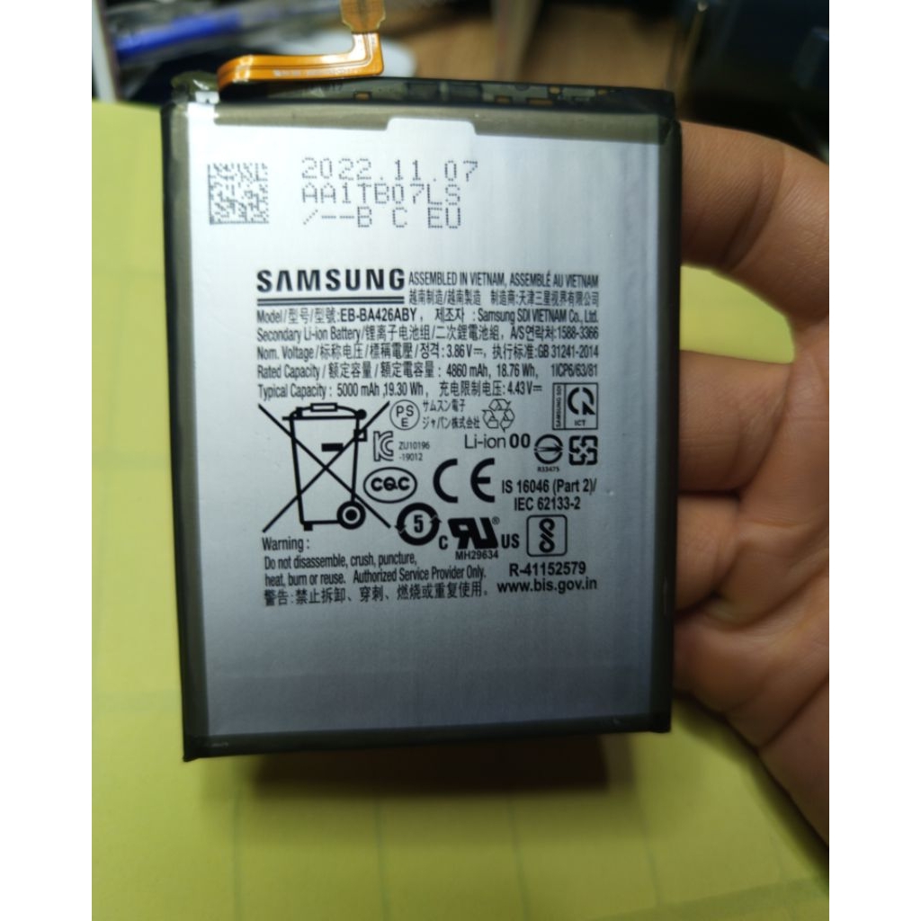 Linh kiện Pin Samsung A32 , M32 , A72 , BA426ABY zin tháo máy