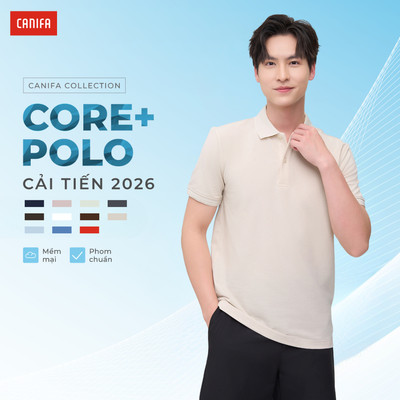 [THÊM MÀU MỚI] Áo polo nam CANIFA MEN basic nhiều màu cổ bẻ hạn chế nhăn 8TP26A006