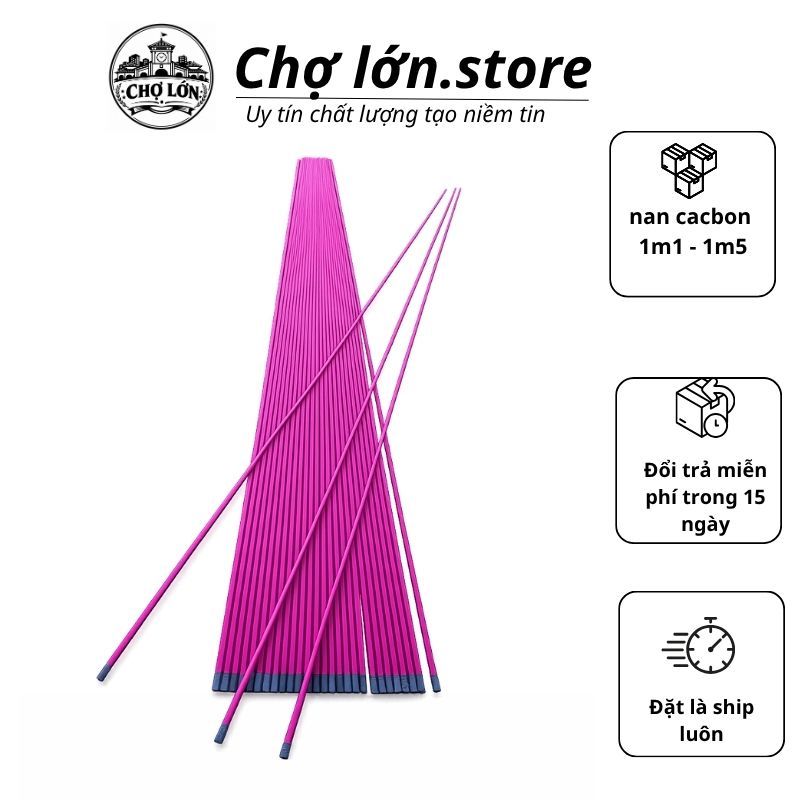 Nan tím huế, nan cacbon tím vip làm khung diều sáo Song Vân ,Đại Trà, Đuôi Cá,diều sáo Mini 1m5 1m7 