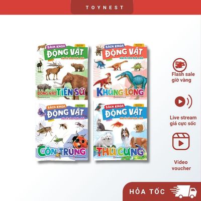 Sách: Bách khoa động vật dành cho trẻ nhỏ