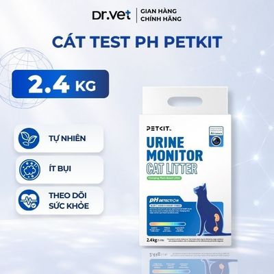 Cát Mèo, Cát Vệ Sinh Cho Mèo, Cát Mèo PETKIT Kiểm Tra Độ pH Trong Nước Tiểu Mèo, Khử Mùi Tốt