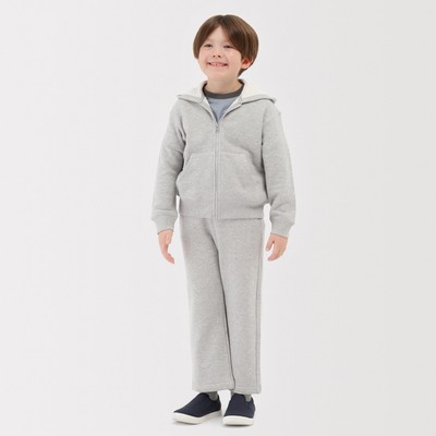 [26AW] MUJI Quần Nỉ French Terry Dáng Rộng -Trẻ Em