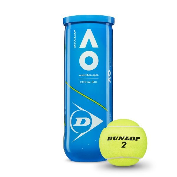 Bóng Tennis Dunlop Ao - Australian open DTBAUSTRALIANOPEN3PE (Lon 3 bóng)